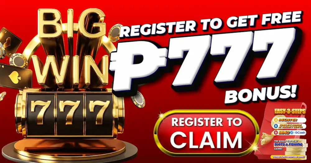 8JL REGISTER TO GET FREE UP TO P777