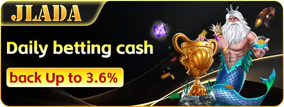 DAILY BETTING CASH UP TO 3.6%