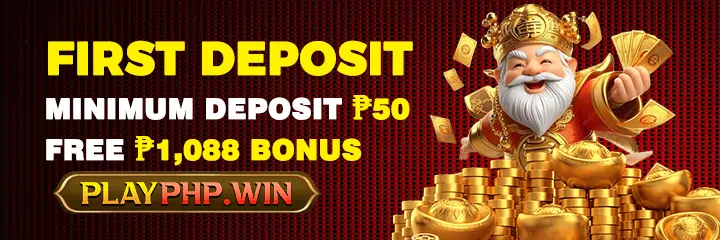 FIRST DEPOSIT BONUS P50 UP TO P1000